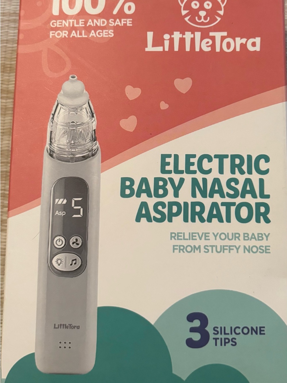 LittleTora Electric Baby Nasal Aspirator